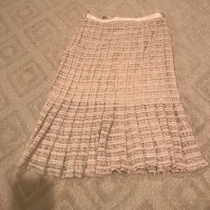 Beautiful beige lace never worn skirt